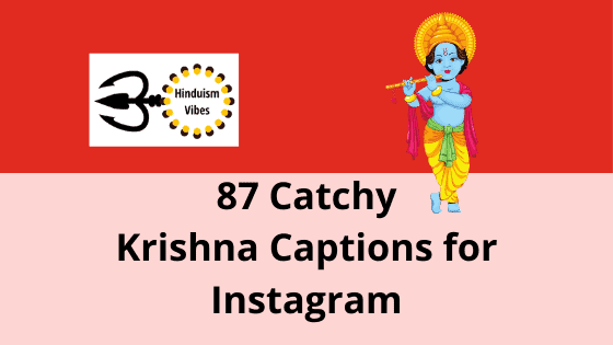 Looking for Soulful Lord Krishna Captions for Instagram?