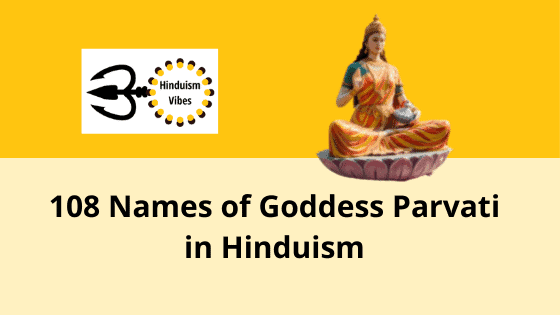 108 Names of Goddess Parvati with Their Meanings