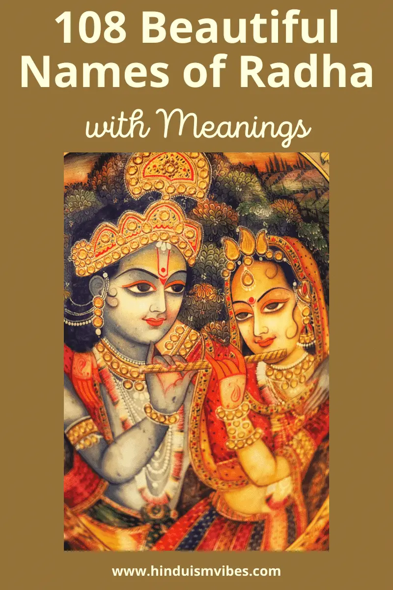 Names of Radha with Meaning