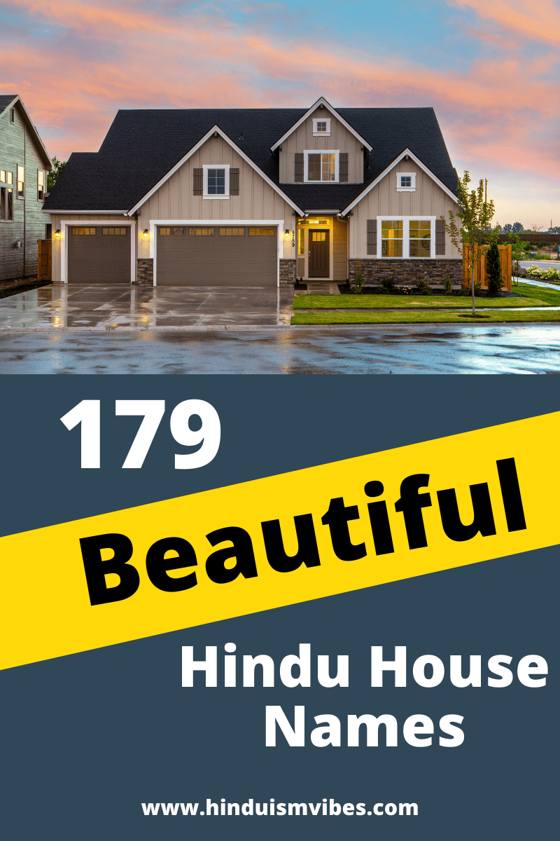 Hindu House Names