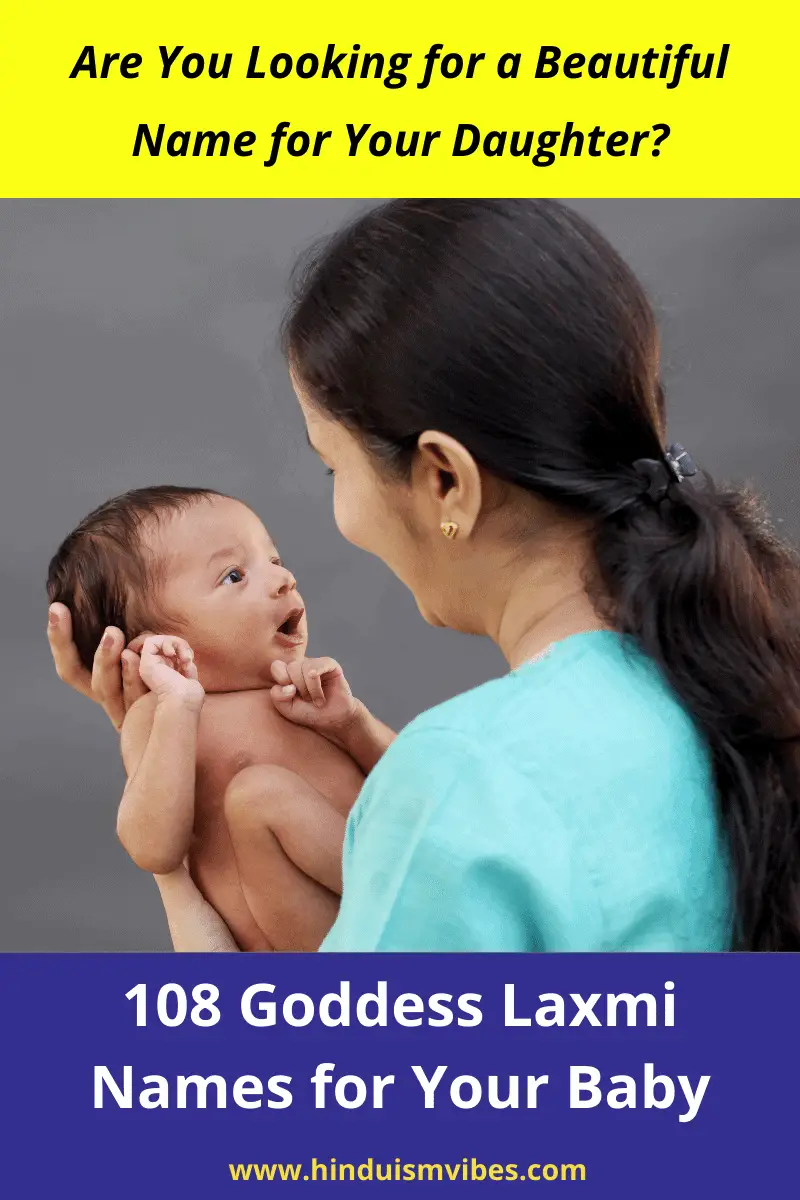 Goddess Laxmi Names for Baby Girl