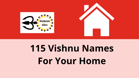 Do You Want to Name Your House After Lord Vishnu?