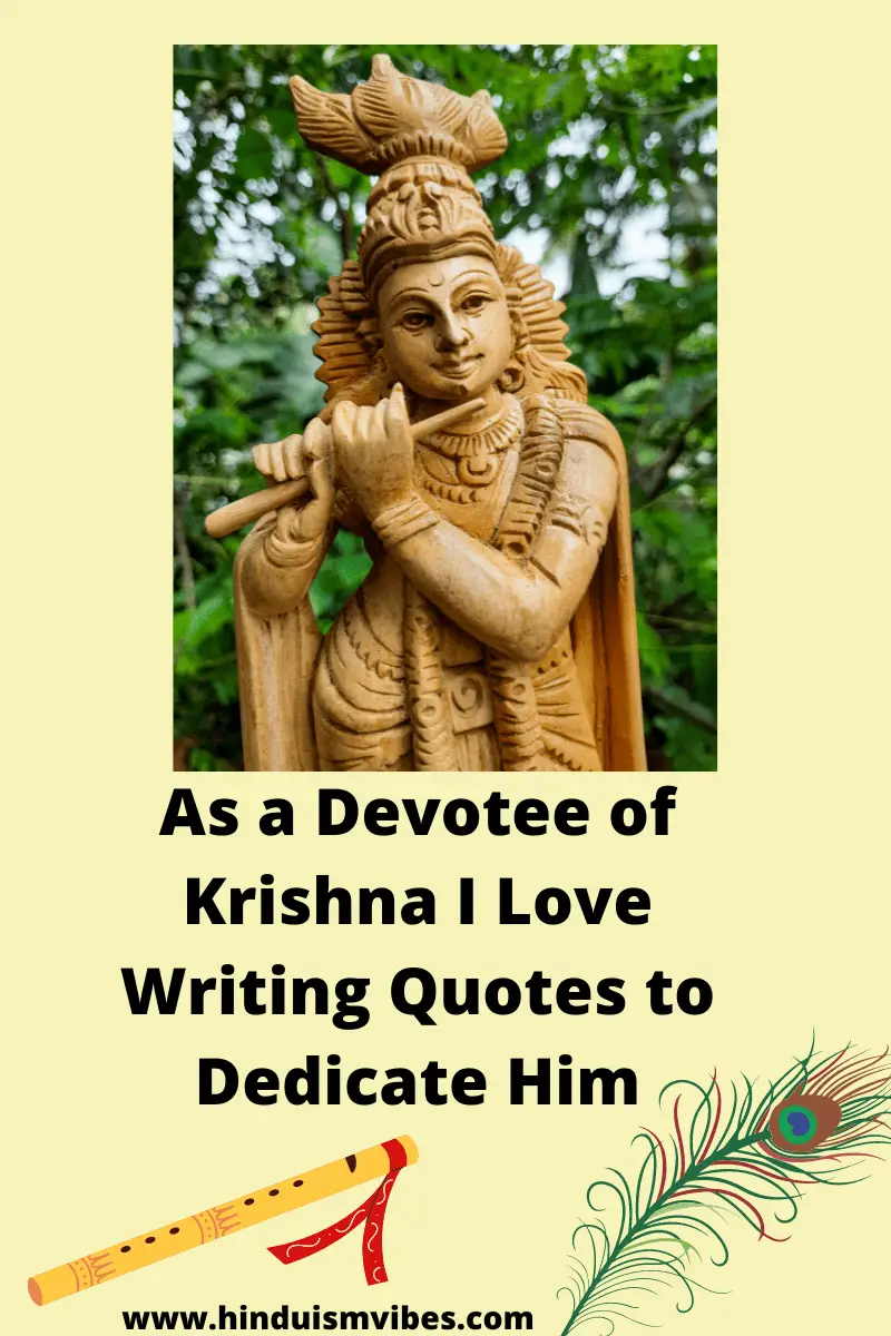 43 Heart Touching Krishna Devotee Quotes and Captions