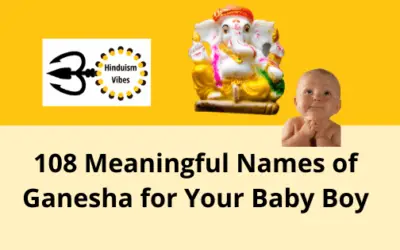 Lord Ganesha Names for Baby Boy That Every Parent Like