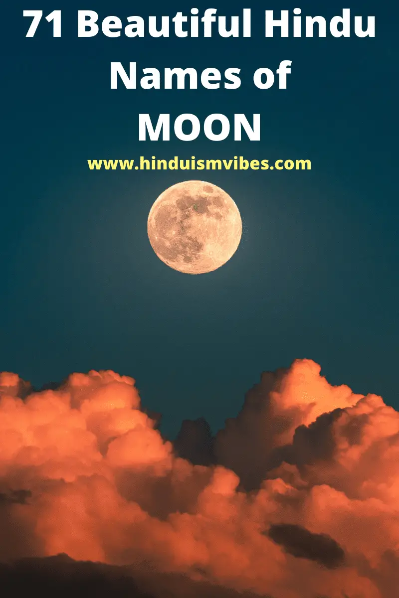 Hindu Names of Moon