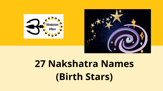 Did You Know the Different Names of Nakshatras?